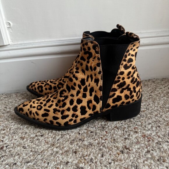 Steve Madden Women's Jerry Leopard Boots - size 6.5 - Picture 6 of 7